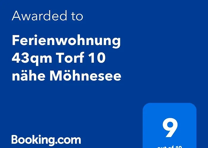 Ferienwohnung 43qm Torf 10 Naehe Moehnesee *